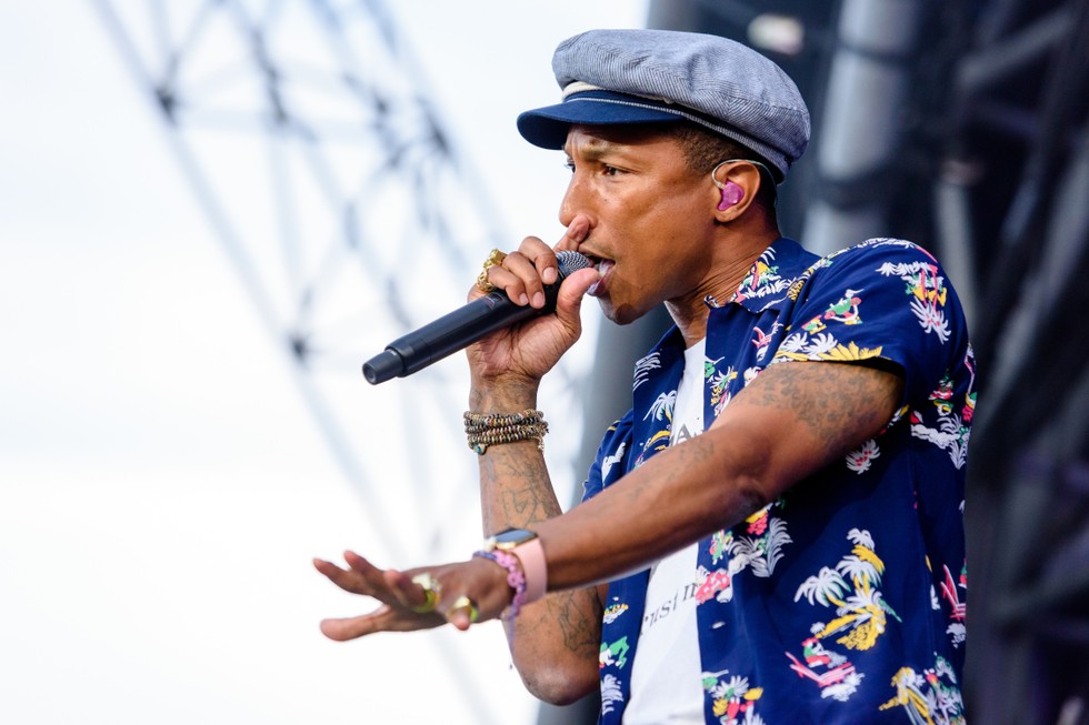Pharrell Williams Glastonbury 2015
