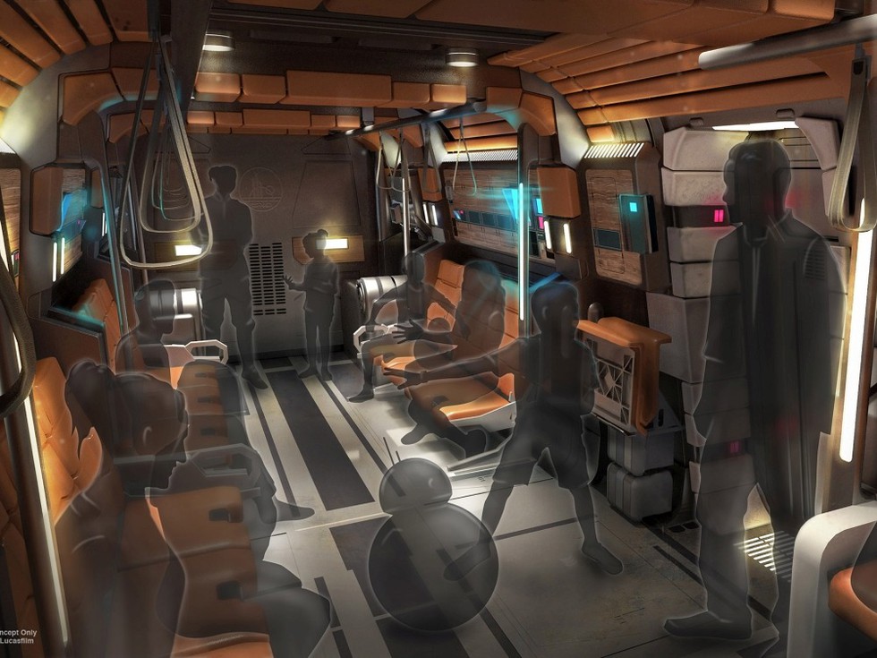 "Star Wars: Galactic Starcruiser", Inneres des Raumschiffs