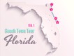 Beach-Town-Touren in Florida (1): Von Fernandina Beach bis Cocoa - Karte