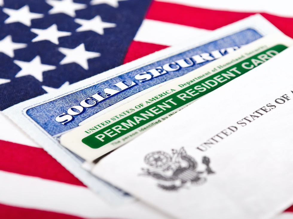 Greencard und US-Sozialversicherungskarte
