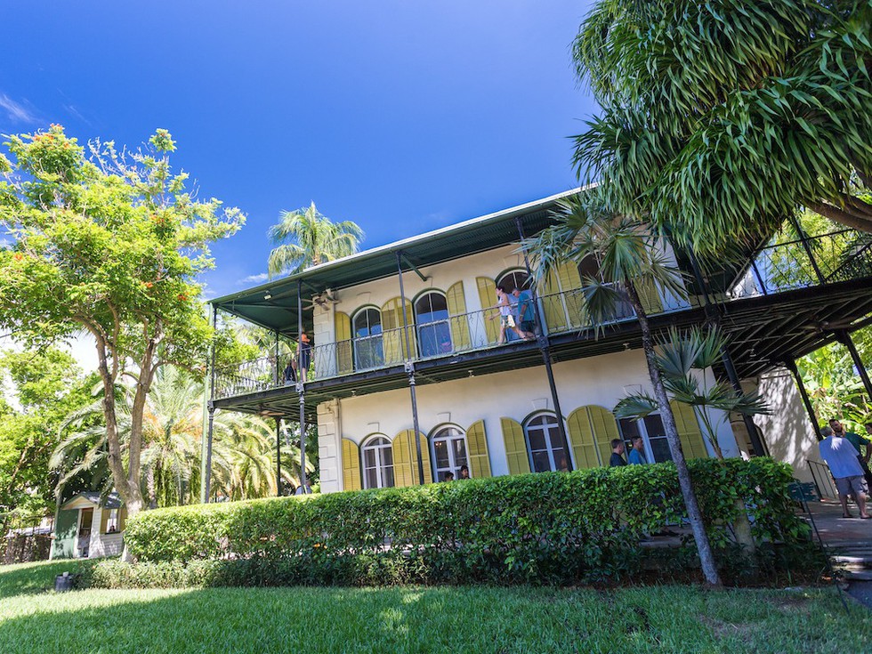 Ehemaliges Wohnhaus von Ernest Hemingway in Key West