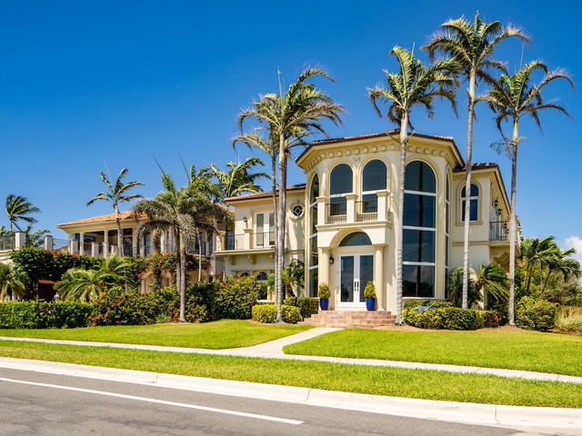 Ein Wohnhaus in West Palm Beach