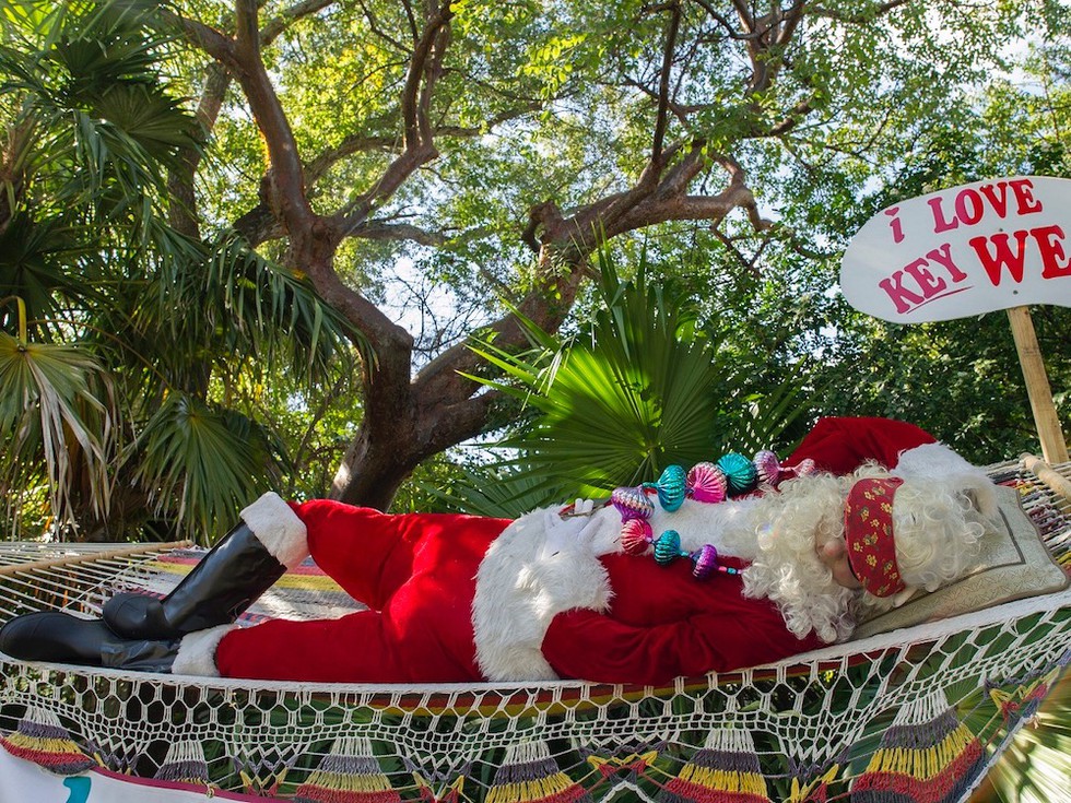 Santa Claus auf Key West