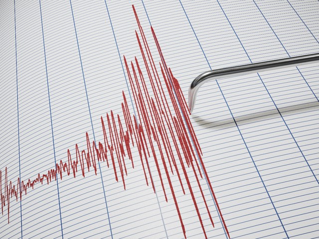 Erdbeben in Florida - Seismograph