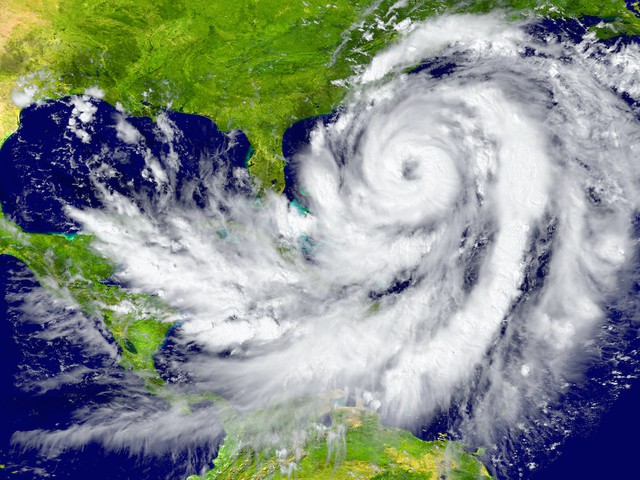 Hurrikan, Satellitenbild