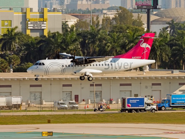 Eine ATR 42-600 von Silver Airways am Fort Lauderdale/Hollywood International Airport