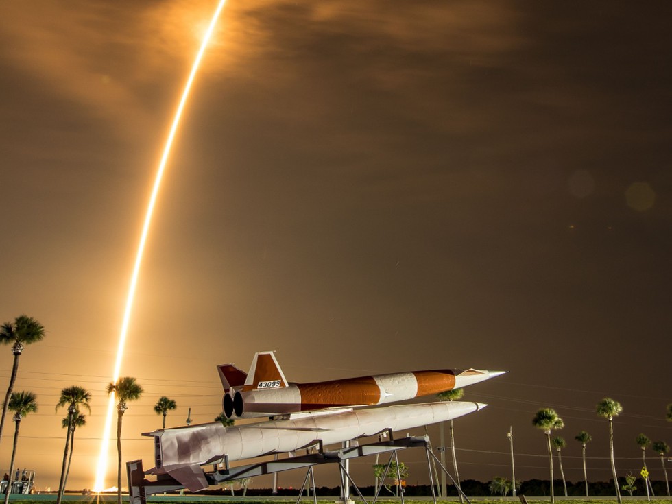 Raketenstart Kennedy Space Center